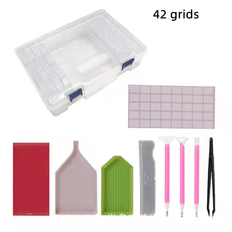 44 Grid Bead Box Spot Drill Package Tool Set