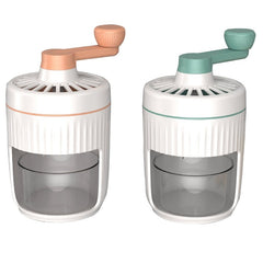 Hand-Crank Ice Crusher & Shaver – Small Household Smoothie Machine