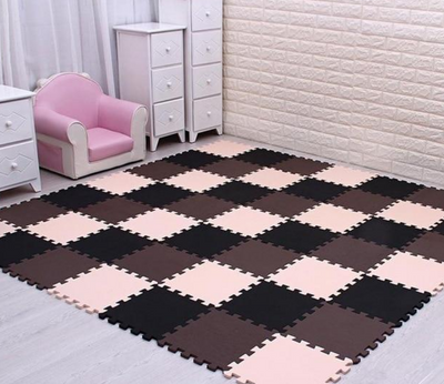 Children'S Stitching Foam Floor Mats Home Bedroom Thickened Floor Mats Puzzle Climbing Mats Living Room Anti-Fall Crawling Mats