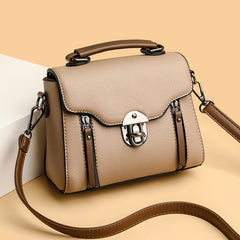 Stylish Portable PU Leather Shoulder Bag