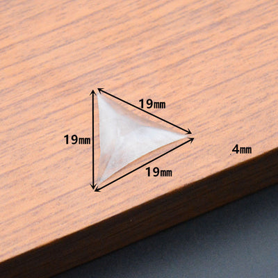 Furniture Hardware Accessories Cabinet Drawer Transparent Triangle Dustproof Corner