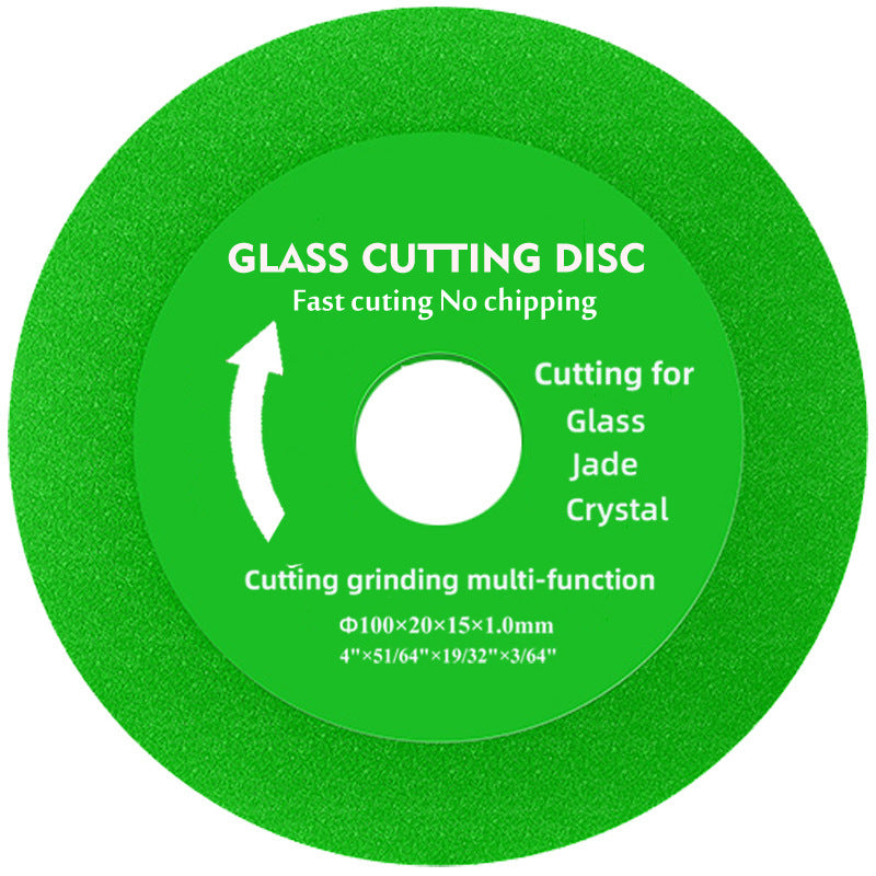 Diamond Cutting Disc - Green Set 110mm Full English OPP Bag