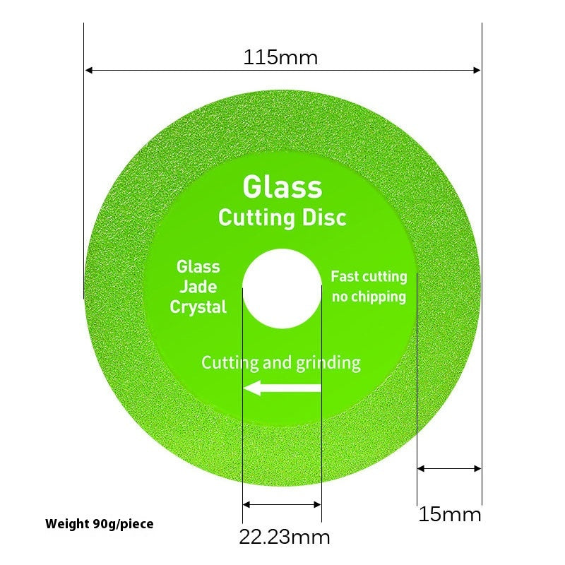 Diamond Cutting Disc - Product Parameters Diagram 100mm