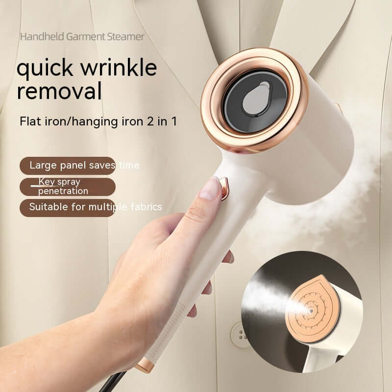 Mini Handheld Garment Steamer – Travel & Home Fabric Steamer, US Plug