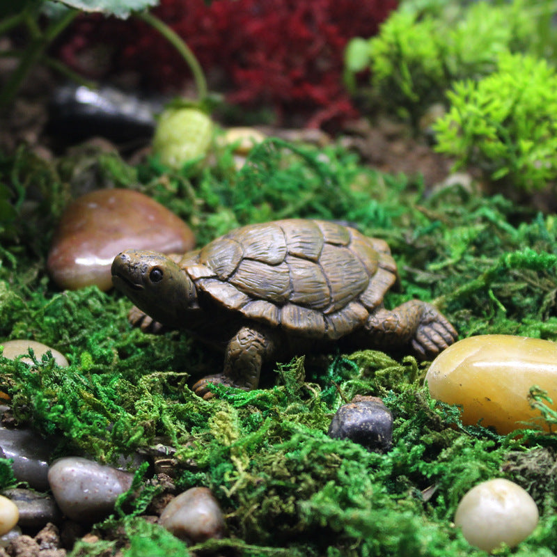 Micro Landscape Simulation Small Turtle Decoration Gardening Landscaping Decoration