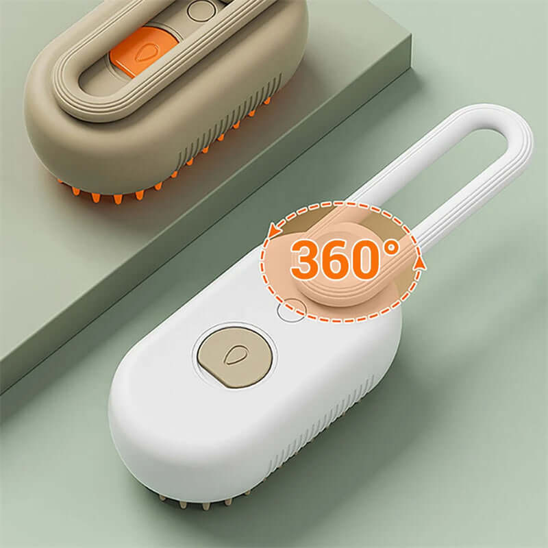 3-in-1 Electric Pet Grooming Steam Brush