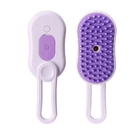 3-in-1 Electric Pet Grooming Steam Brush