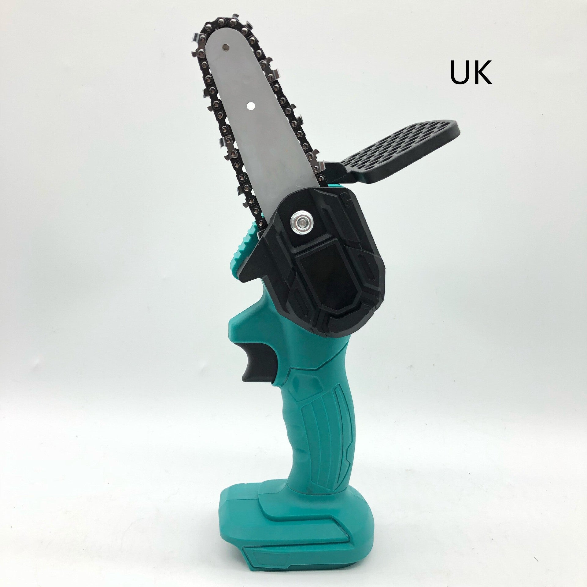 Hand-Held Electric Pruning Saw - Left Angle View 4 Inch Chain Saw