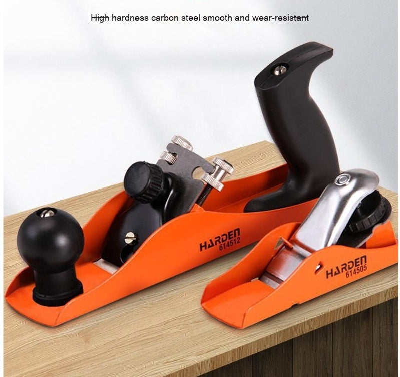 Handton Manual Wood Planer - Angle View Smooth Wear Resistant Blade