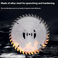 Khorasan Alloy Brush Cutter Blade for Grass and Weed Cutting - 110mm Quenched and Hardened
