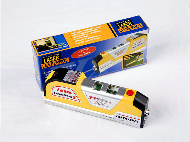 Simple Plastic Laser Measuring Level LV02 - Angle View 45 Degree Measurement
