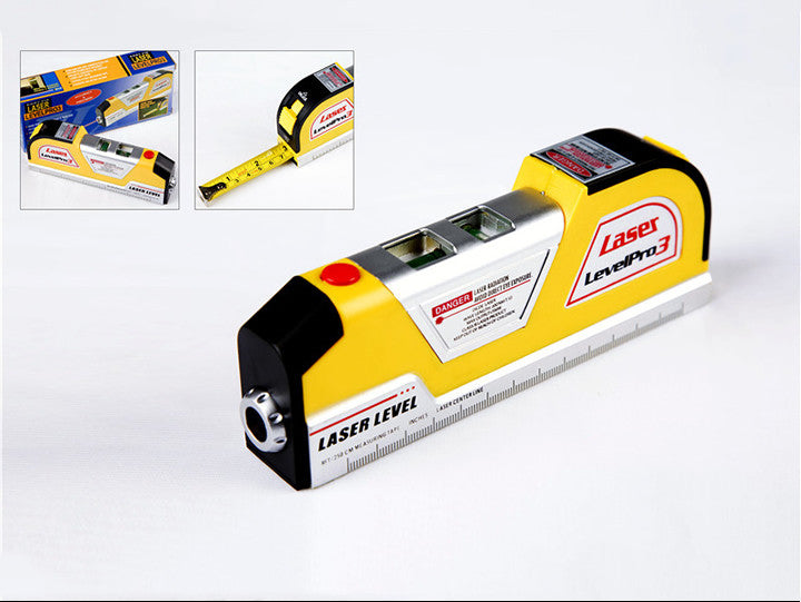 Simple Plastic Laser Measuring Level LV02 - Side View 650nm Laser Wavelength