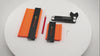 10" and 5" Contour Gauge Tool Set with Lock, Adjustable Screws, 3-Fold Angle Ruler and Pencil - 2 Pack