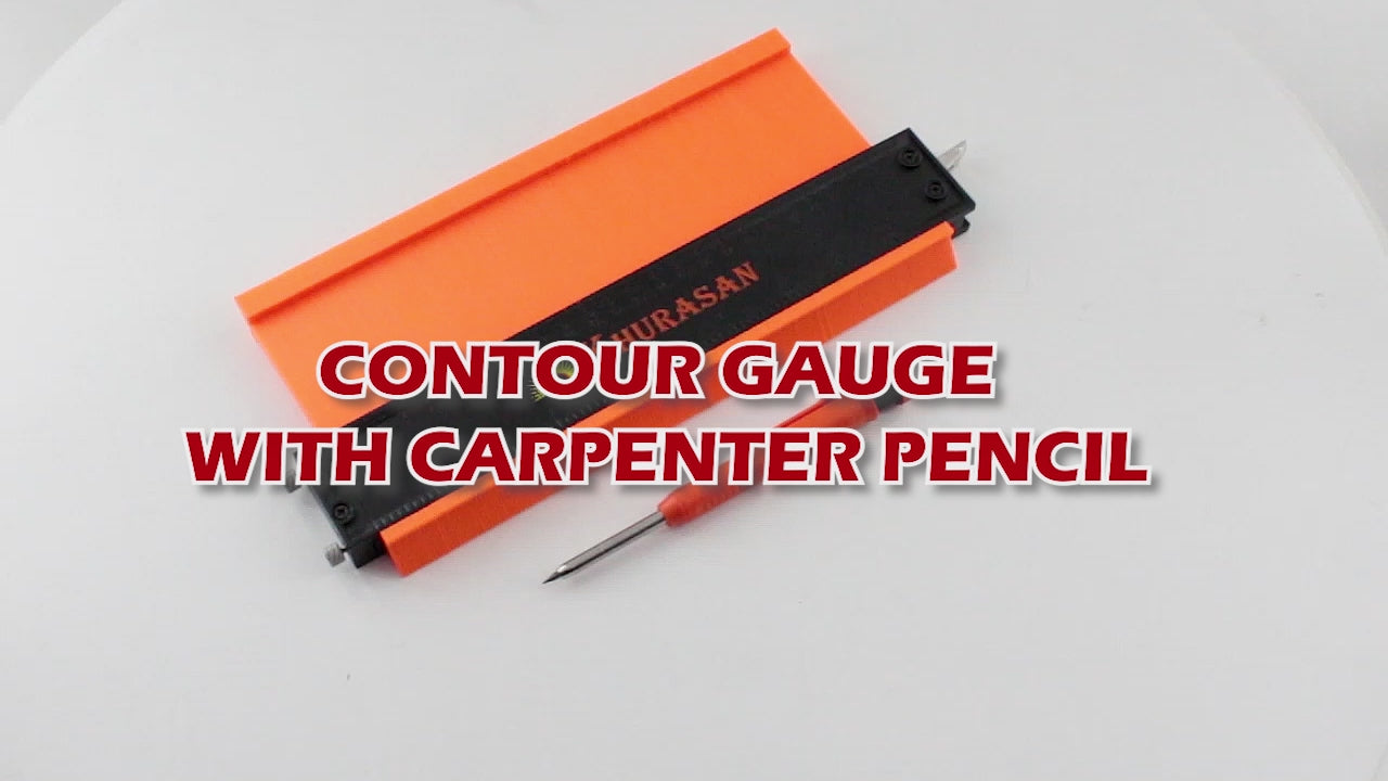 Contour Gauge With Lock — Belt Positioning Profiling Ruler