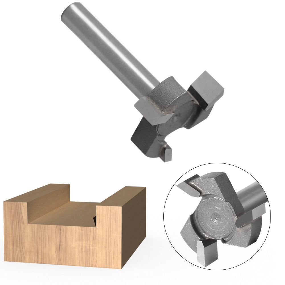 T-Slot Router Bit - Full Length Side View 25 Gram Wood Slotting Bit