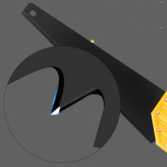 Wood Cutting Hand Saw - 18 Teeth Blade Close Up 65 Manganese Steel