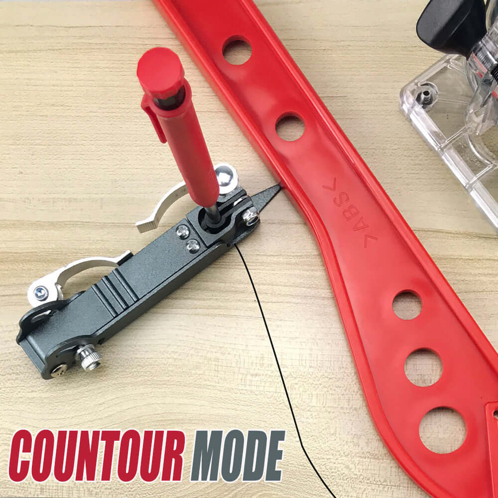 Woodworking Marking and Measuring Tool - Contour Mode Side View Deep Hole Precision