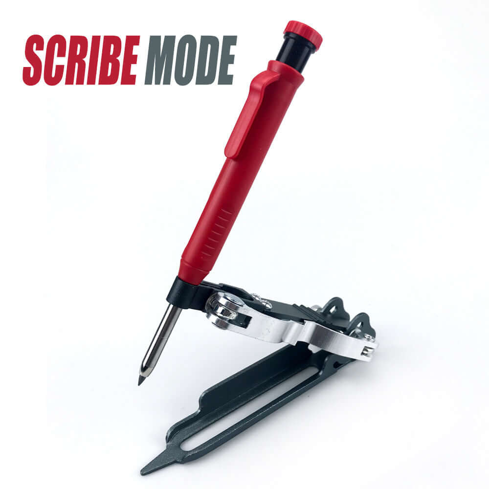 Woodworking Marking and Measuring Tool - Scribe Mode Angle View Layout Marking